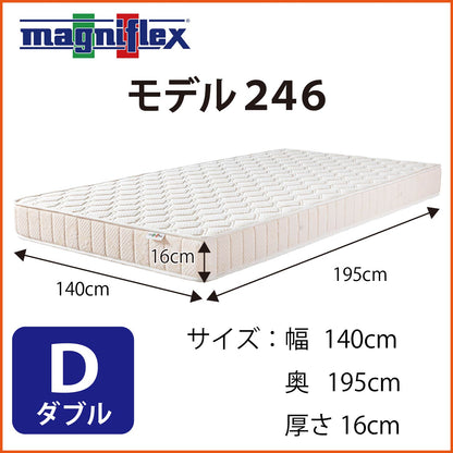 マットレス 高反発 マニフレックス NEW モデル246 SKY 腰痛 硬め