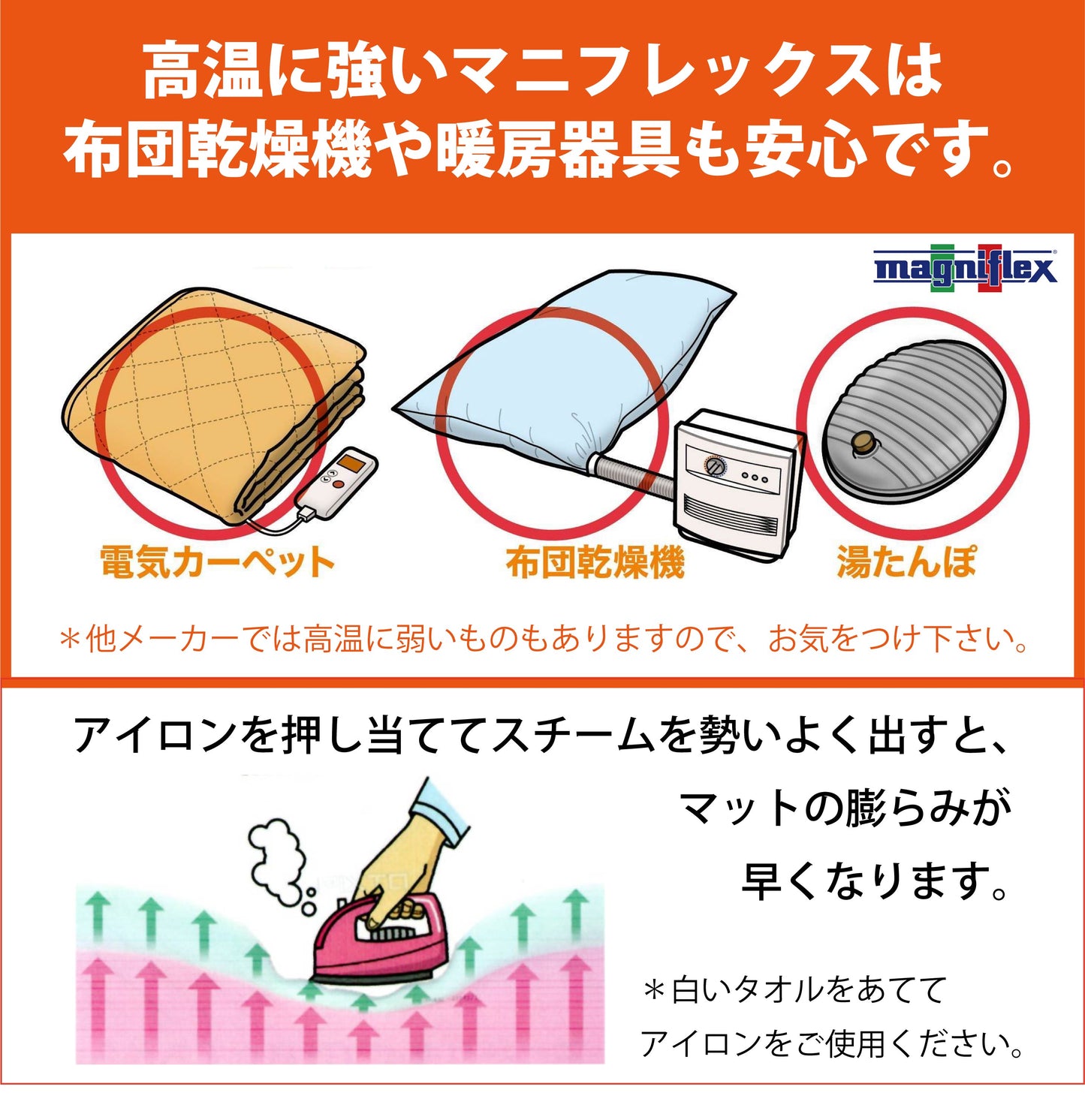 枕 高反発 マニフレックス NEW ピローグランデ ホワイト ブラック