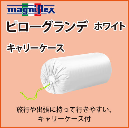 枕 高反発 マニフレックス NEW ピローグランデ ホワイト ブラック