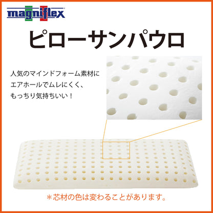 枕 低い枕 高反発 マニフレックス NEW ピローサンパウロ コンパクト