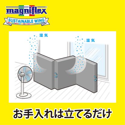 マットレス 三つ折り 高反発 マニフレックス サステナブルウィング